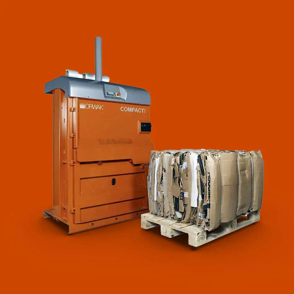 orwak-3120-balazogep-hilladektomorito ORWAK 3120 hulladéktömörítő, bálázógép