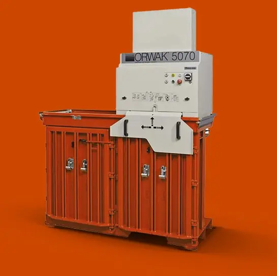 ORWAK 5070 HDC ORWAK 5070 HDC . hulladéktömörítő, bálázógép