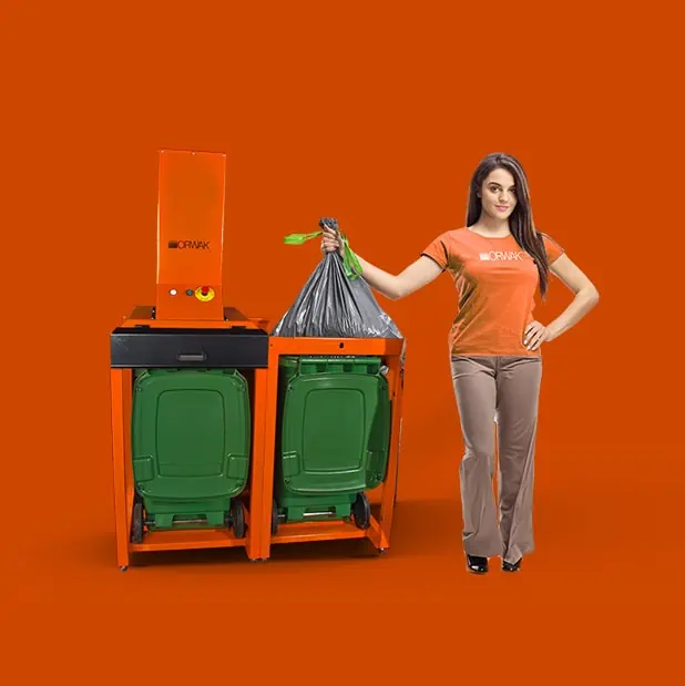 ORWAK LE-240 hulladékprés